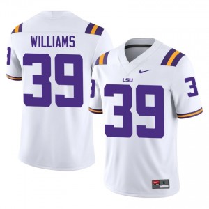Lavonte Williams #39 Fighting Tigers White Men Lightweight Jersey | Limited NCAA Football Edition ES2eL694